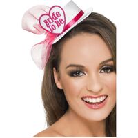 Bride To Be Hat Costume Accessory
