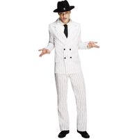 Gangster Adult Costume Size: Large