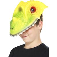 Crocodile Head Child Mask Costume Accessory