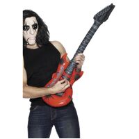Inflatable Guitar Assorted Colours Costume Prop Decoration