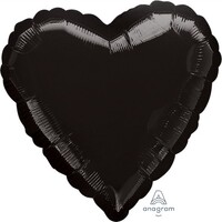 45cm Standard Heart HX Black S15