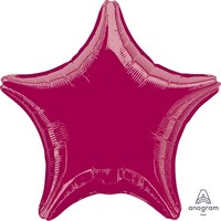 45cm Standard Star Extra Large Burgundy S15