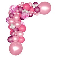 Balloon Garland Kit Pink with 70 Assorted Balloons