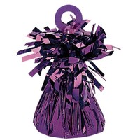 Small Foil Balloon Weight Purple