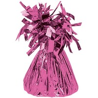 Small Foil Balloon Weight Bright Pink