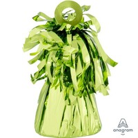 Small Foil Balloon Weight Lime Green