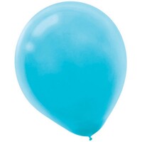 Latex Balloons 30cm 72 Pack Caribbean Blue