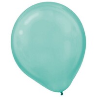 Latex Balloons Pearl 30cm 72 Pack Robin's Egg Blue