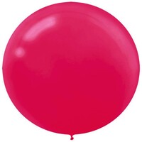 Latex Balloons 60cm 4 Pack Apple Red