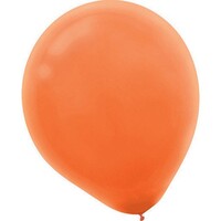 Latex Balloons 12cm 50 Pack Orange Peel