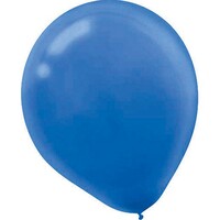 Latex Balloons 12cm 50 Pack Bright Royal Blue
