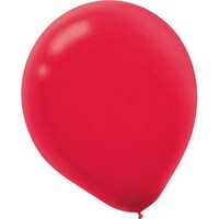 Latex Balloons 12cm 50 Pack Apple Red
