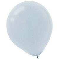 Latex Balloons 12cm 50 Pack Silver