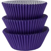 Cupcake Cases New Purple 75 Pack
