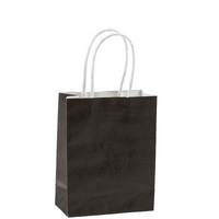 Kraft Black Paper Bag