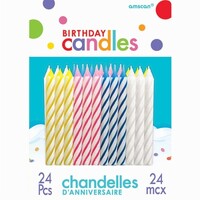 Candy Stripe Candle Assorted 