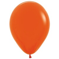 Sempertex 12cm Fashion Orange Latex Balloons 061, 50 Pack