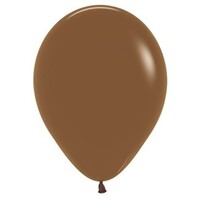 Sempertex 12cm Fashion Coffee Brown Latex Balloons 074, 50PK