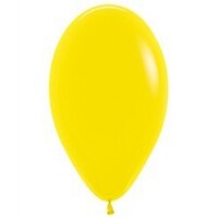 Sempertex 45cm Fashion Yellow Latex Balloons 020, 6PK