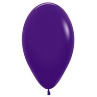 Sempertex 45cm Fashion Purple Violet Latex Balloons 051, 6 Pack