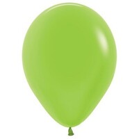Sempertex 30cm Neon Green Latex Balloons 230, 100PK