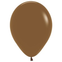 Sempertex 30cm Fashion Coffee Brown Latex Balloons 074, 100PK