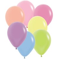Sempertex 30cm Neon Assorted  Latex Balloons, 25PK