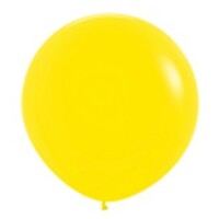 Sempertex 90cm Fashion Yellow Latex Balloons 020, 2PK