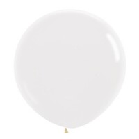 Sempertex 90cm Crystal Clear Latex Balloons 390, 2PK