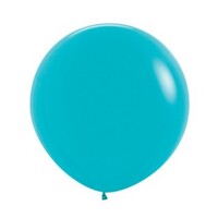 Sempertex 90cm Fashion Caribbean Blue Latex Balloons 038, 2PK