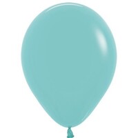 Sempertex 12cm Fashion Aquamarine Green Latex Balloons 037, 50PK