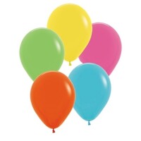 Sempertex 30cm Tropical Assorted Latex Balloons, 25PK