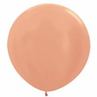 Sempertex 90cm Metallic Rose Gold Latex Balloons 568, 2PK