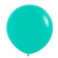 Sempertex 90cm Fashion Aquamarine Green Latex Balloons 037, 2PK