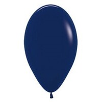 Sempertex 12cm Fashion Navy Blue Latex Balloons 044, 50PK