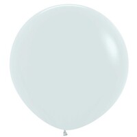 Sempertex 60cm Fashion White Latex Balloons 005, 3 Pack