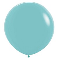 Sempertex 60cm Fashion Aquamarine Latex Balloons 037, 3PK