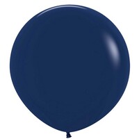 Sempertex 60cm Fashion Navy Blue Latex Balloons 044, 3PK