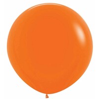 Sempertex 60cm Fashion Orange Latex Balloons 061, 3 Pack