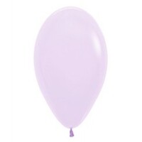 Sempertex 12cm Pastel Matte Lilac Latex Balloons 650, 50PK