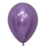 Sempertex 12cm Metallic Reflex Violet Latex Balloons 951, 50PK