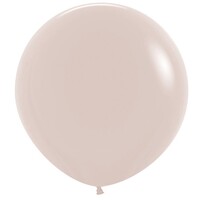 Sempertex 60cm Fashion White Sand Latex Balloons 071, 3 Pack
