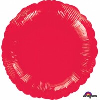 45cm Standard Circle HX Metallic Red S15