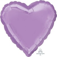 45cm Standard Heart HX Pearl Lavender S15
