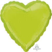 45cm Standard Heart HX Kiwi Green S15