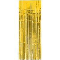 Metallic Curtain Yellow