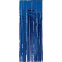 Metallic Curtain Bright Royal Blue  