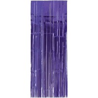 Metallic Curtain New Purple