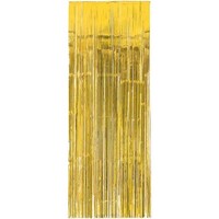 Metallic Curtain Gold