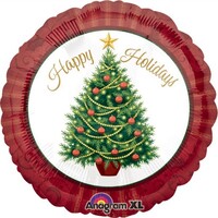 45cm Standard Twinkling Tree Happy Holidays S40